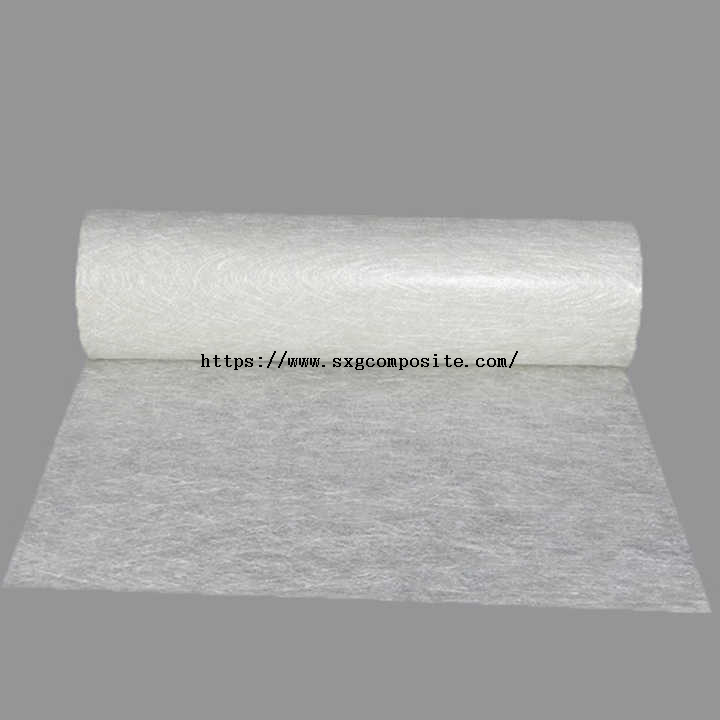 Reinforced Fiberglass Mat E-Glass Fiberglass Chopped Strand Mat Roll 100 225 300 450 Fiberglass Mat