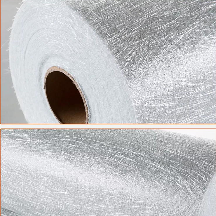 Reinforced Fiberglass Mat E-Glass Fiberglass Chopped Strand Mat Roll 100 225 300 450 Fiberglass Mat