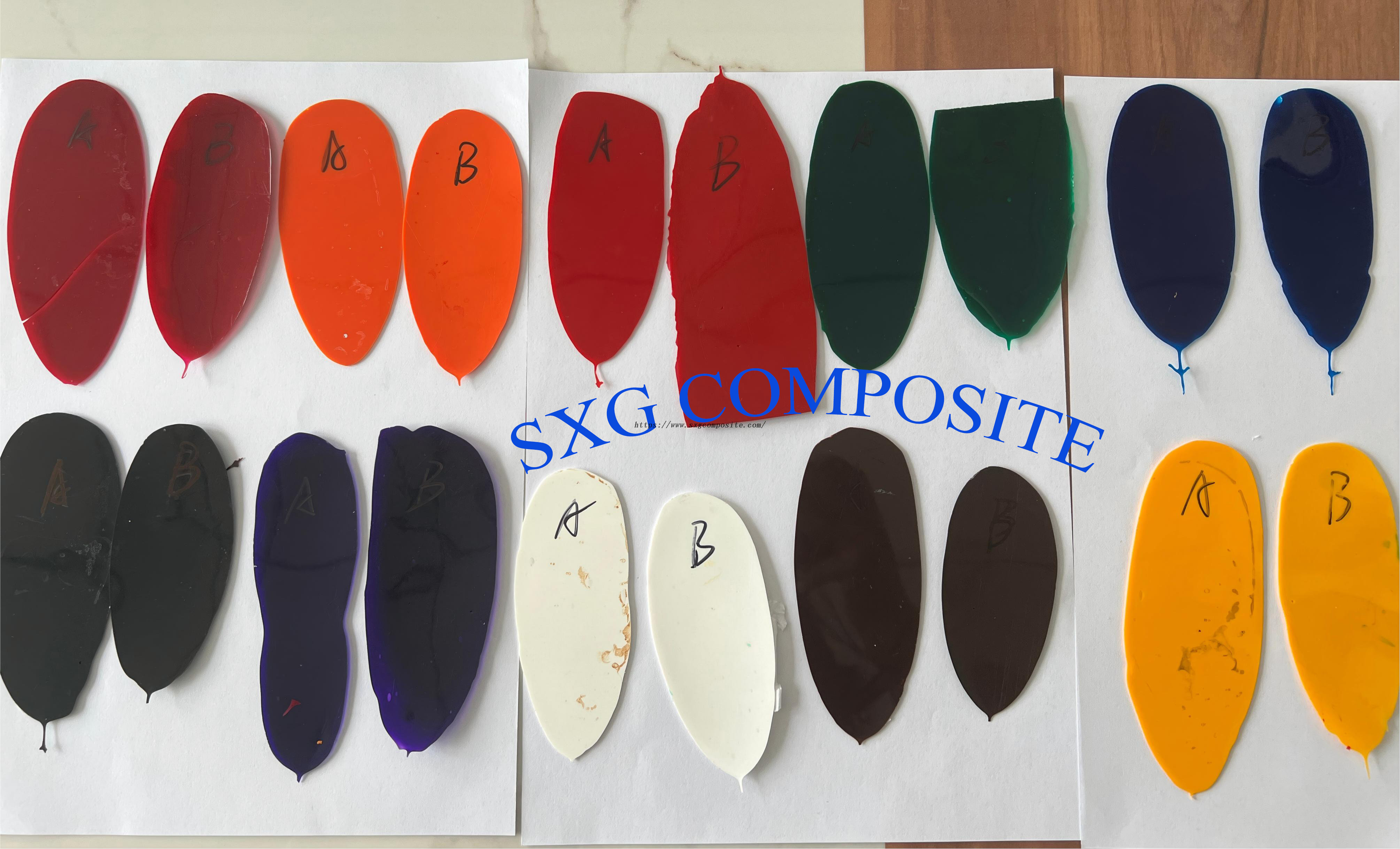 Manufacturers Liquid Color Pigments Paste for Unsaturated Polyester Resin From China Factory